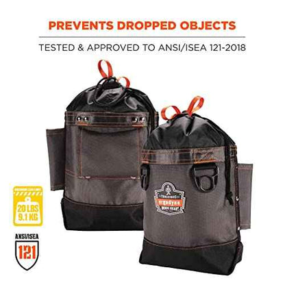 Ergodyne Arsenal 5926 Topped Bolt Bag Tool Pouch ? Short, Polyester , Gray