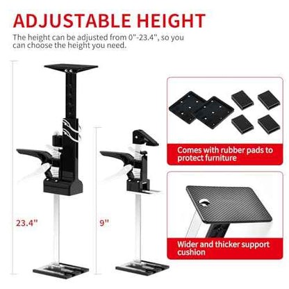 SauHandi Cabinet Jacks for Installing Cabinets,3rd Hand Support System with 365 LB,Hand Lifting Jack Tool,23.4 inches Third Hand Tool Adjustable Support Pole Installing Cabinet Jack