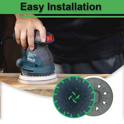 Upgraded 202461 Soft Sanding Pad Compatible with Festool RO 150 FEQ Sander, 6-Inch 150mm, 1Pack