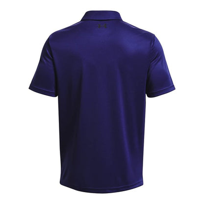 Under Armour Men's Tech Golf Polo, (468) Sonar Blue / / Black, X-Small