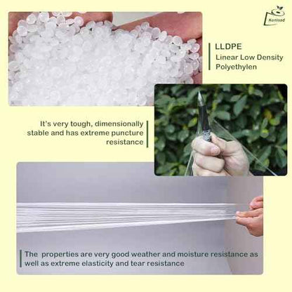 Nursery Grafting Tape, Buddy Tape for Fruit Trees/Plant Self-Adhesive PE Stretchable Film for Grafting and Budding -Garden Grafting Tool (3CM(1-1/5") W, 2 Roll)