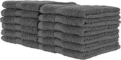 100% Cotton Washcloth Set – Soft, Absorbent Face Towels