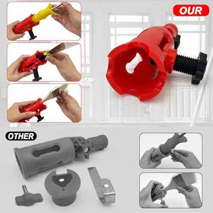 Multi-Angle Paint Brush Extender for High Ceiling, 1 PCS Extension Pole Attachments with Rotating Head for Paint Rollers, Great for Walls, Corners, Edges