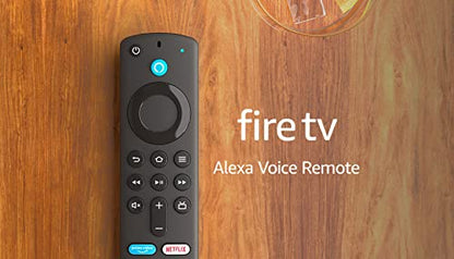 Amazon Fire TV Alexa Voice Remote (newest model) with TV controls, requires compatible Fire TV device