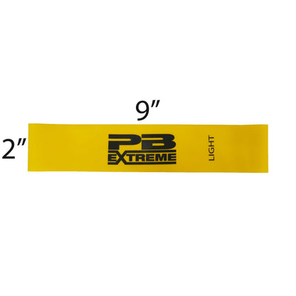 Perform Better Extreme Mini Band Resistance Loop Exercise Bands Set of 4-9" by 2"