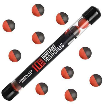 68 Caliber Self Defense Balls, Powerful Irritant Formula, 68 Caliber Pepper Balls for Non Lethal Protection, OC Spray Balls for Maximum Strength