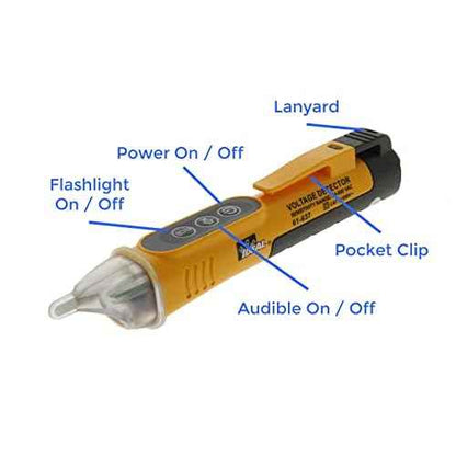 IDEAL Electrical 61-637 Single Range 24 to 1000V AC NCVT w/Flashlight