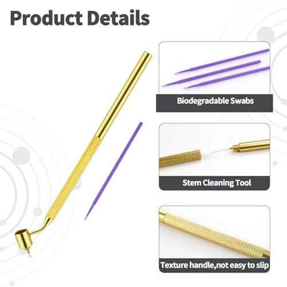 100 0.5mm Touch up Paint Pen, Paint Touch up Pen Fillable; Car Touch up Paint Pen for Car Scratch Repair, Touch up Paint,Brass Tip Detail Pen