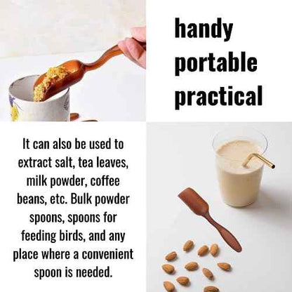 10Pcs NINGDAN Mini Shovel,Plastic Mini Gardening Shovel Spoons Soil Scoops,Cultivation Digging Transplanting Tools for Succulents Potted Flowers,Succulent Sand Scoops/Coffee Beans/Milk Powder Scoops