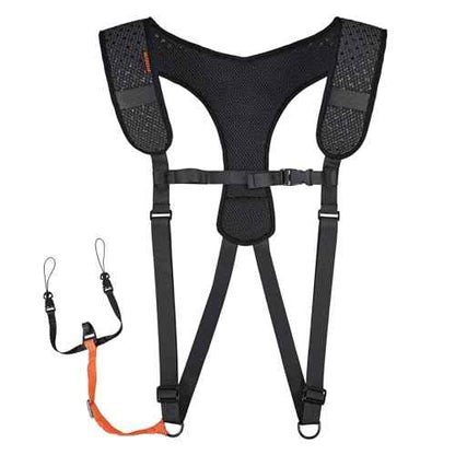 Ergodyne Squids 3142 Padded Shoulder Barcode Scanner Harness with Attachment Lanyard for Mobile Computers