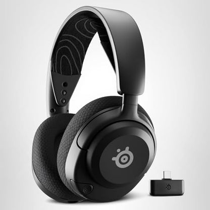 SteelSeries Arctis Nova 5 Wireless Multi-System Gaming Headset — Neodymium Magnetic Drivers — 100+ Audio Presets — 60 HR Battery — 2.4GHz or BT — ClearCast Gen2.X Mic — PC, PS5, PS4, Switch, Mobile