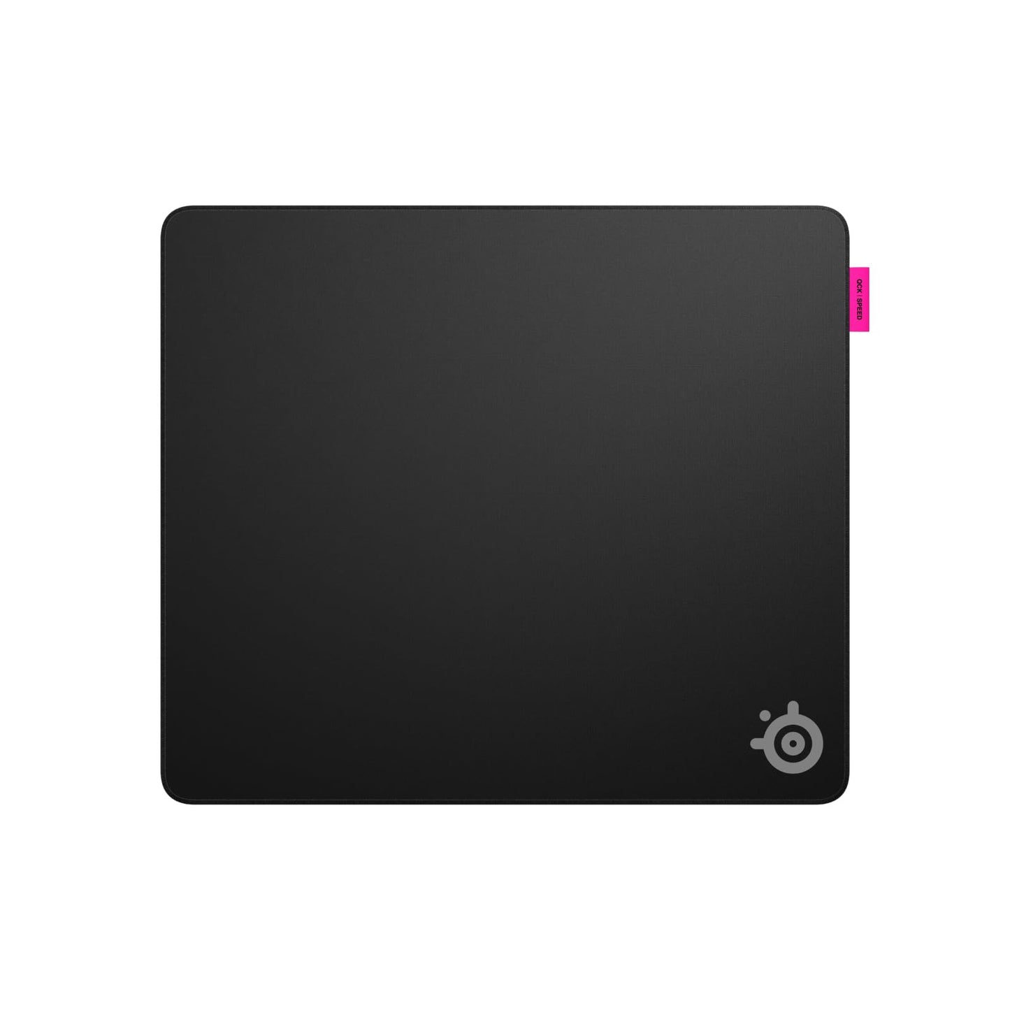 SteelSeries QcK L Performance Speed Gaming Mousepad — Extra Density for a Smooth Glide — Low-Profile Edge Stitching — Non-Slip Neoprene Rubber Base — 16.54 x 19.29 inch — FPS, MOBAs, RTS, MMO