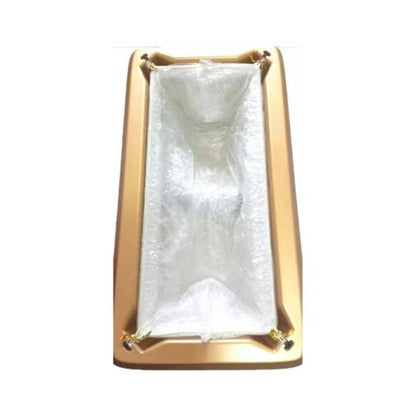 JATHIN Disposable Shoe Cover Refills for Automatic Shoe Cover Dispenser Machine, T-Buckle Shoe Cover 100 Pcs[White]