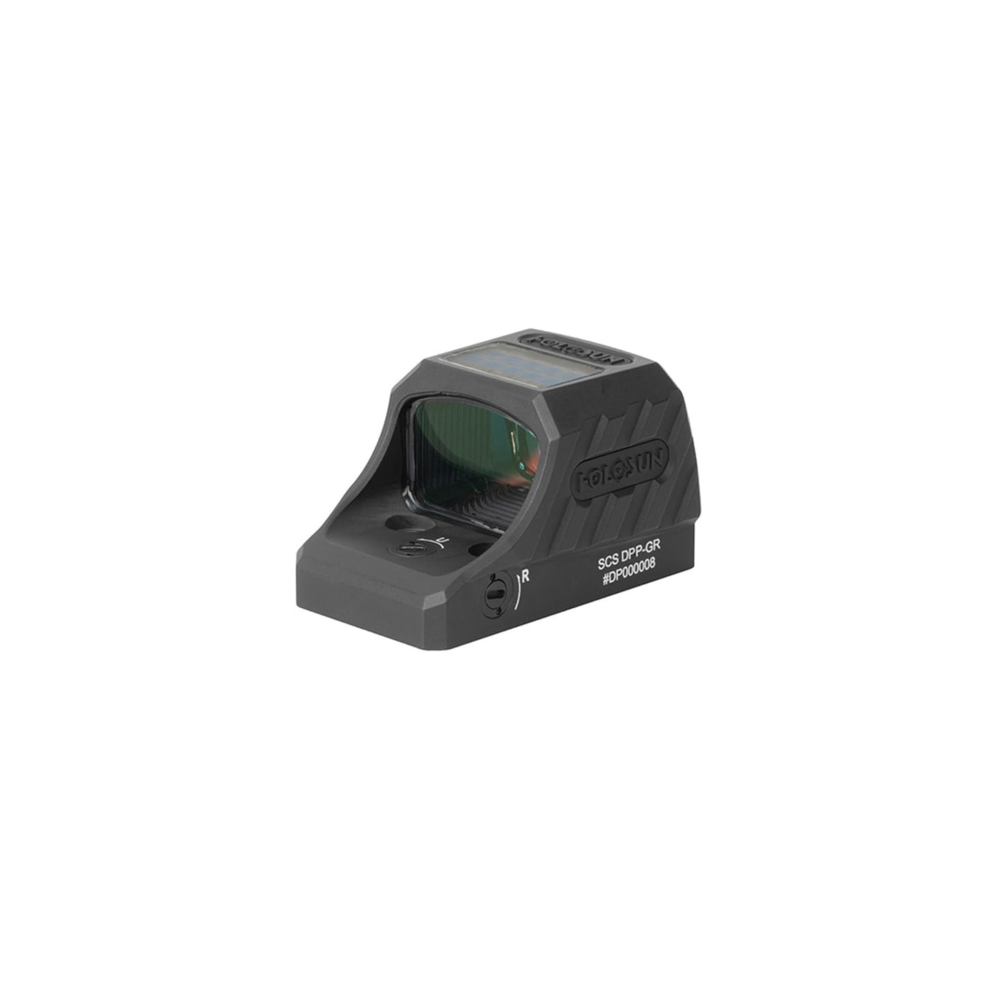 Holosun SCS-320-GR Multi-Reticle 32MOA Green Circle & 2MOA Dot Sig P320 Pistol Cut Solar-Charging Reflex Sight, Delta-Point Pro, DPP Footprint (Black/FDE)