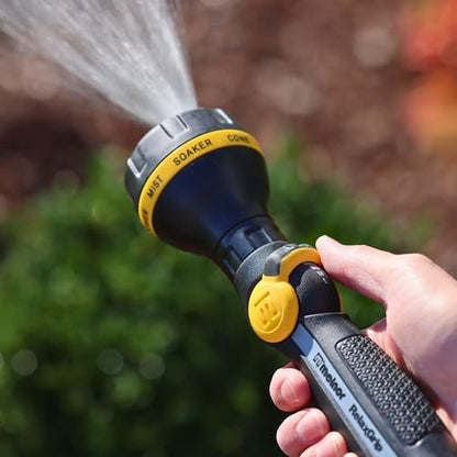 Melnor 65190AMZ RelaxGrip Flashlight 8 Pattern Nozzle w/Adpt