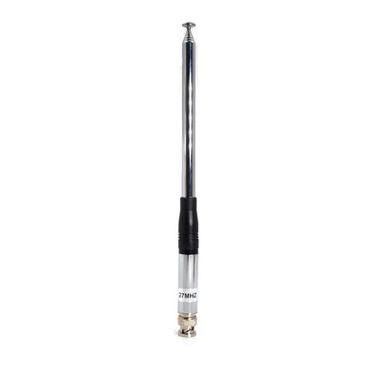 (5-Pack) 27Mhz 9-Inch to 51-inch Retractable CB Antenna BNC Connector for Cobra HH50WXST MRHH350FLT C75WXST HH38WXST Midland 75-822 75-785 MHS75 Uniden BC75XLT Handheld CB Radio Transceiver