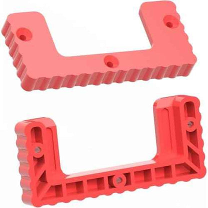 50PCS For Milwaukee Packout Cleats, Tool Box Storage System Cleats (50, RED)