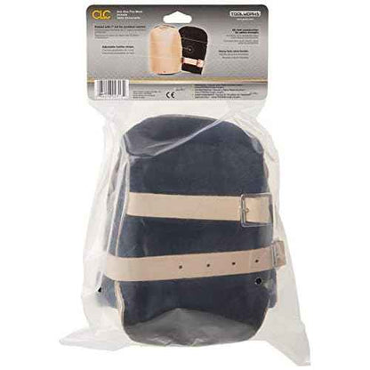 CLC Custom Leathercraft 313 Heavy Duty Leather Kneepads, Double Thick Lining, Tan