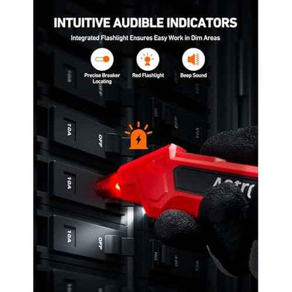 AstroAI Circuit Breaker Finder with GFCI Outlet Tester, Electrical Tester Tool for Home/Workshop Circuit Tracing, Quickly Locates Breakers with Indicators