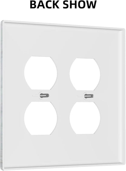 Decorative Light Switch Cover Plate Country Flower Vintage Wood Board Sunflower Butterfly 2 Gang Socket Covers Double Duplex Wallplates Switch Plates and Outlet Covers for Bathroom Home Decor