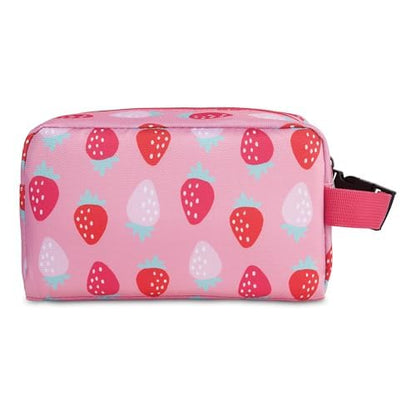 PackIt® Freezable Snack Box, Checked Out, Built with ECOFREEZE Technology, Collapsible, Reusable, Zip Closure with Buckle Handle, Designed For Work Snacks, Fresh Snacks On the Go, Adults, and All Ages