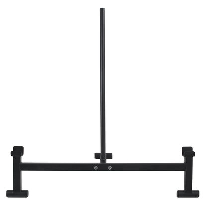 Deadlift Barbell Jack Stand for Easy Changing Weight Plates - 2000 LB Capacity, Elevated Lift for Gym and Home Workouts,Black