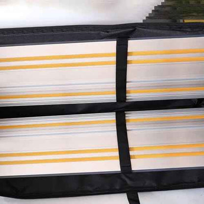 Guide Rail Bag, Double Side Track Saw Bag Oxford Cloth Carrying Case for Guide Rail Tracks, 150cmX25cm
