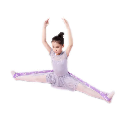Xensamy 2-Pack Kids Stretch Band &Stretching Strap for Ballet, Cheer & Yoga – 8-Loop Adjustable Bands Elastic Equipment for Dance,Gymnastics Exercise, Flexibility and Children's Fitness Stuff
