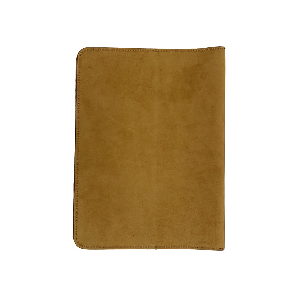 Hide & Drink, Journal Cover Compatible with Moleskine XL (7.5 x 9.75 in) with Strap, Refillable Case, Personal Planner, Full Grain Leather, Handmade Office & Work Essentials, Old Tobacco