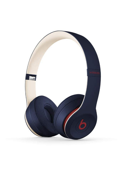 Beats Solo3 Wireless On-Ear Headphones - Beats Club Collection - Club Navy (Renewed)