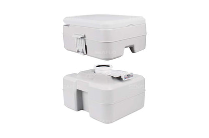 SEAFLO Portable Toilet for Marine, RV, Camping and Boat (5.3 Gallon)