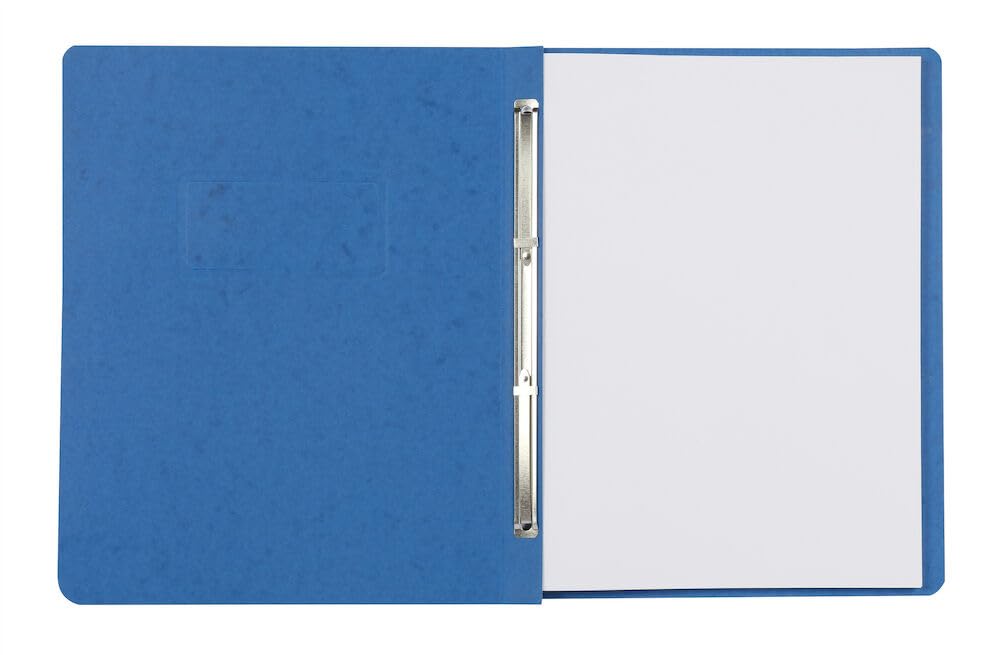 Oxford Pressboard Report Covers w/Scored Side Hinge, Dark Blue, Letter Size, 5 per Pack, (99402EE)