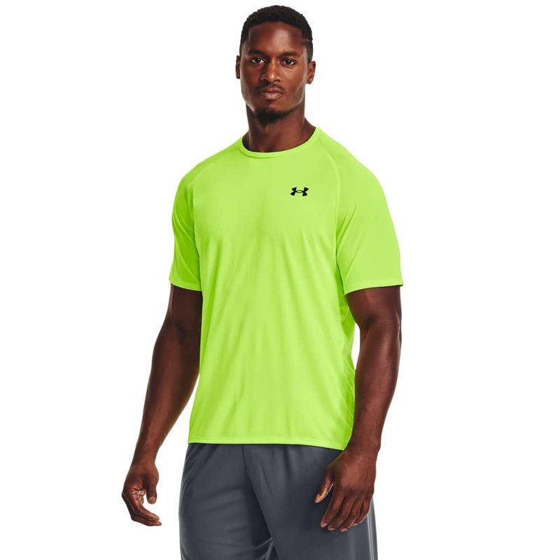 Under Armour Men's Tech 2.0 Short-Sleeve T-Shirt, (369) Lime Surge / / Black, Medium