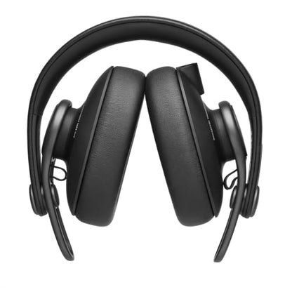 AKG Pro Audio K371 Wired Over-Ear, Closed-Back, Foldable Professional Recording Studio Headphones, Studio Monitor Mixing, Podcast, DJ Stereo Headsets, Black