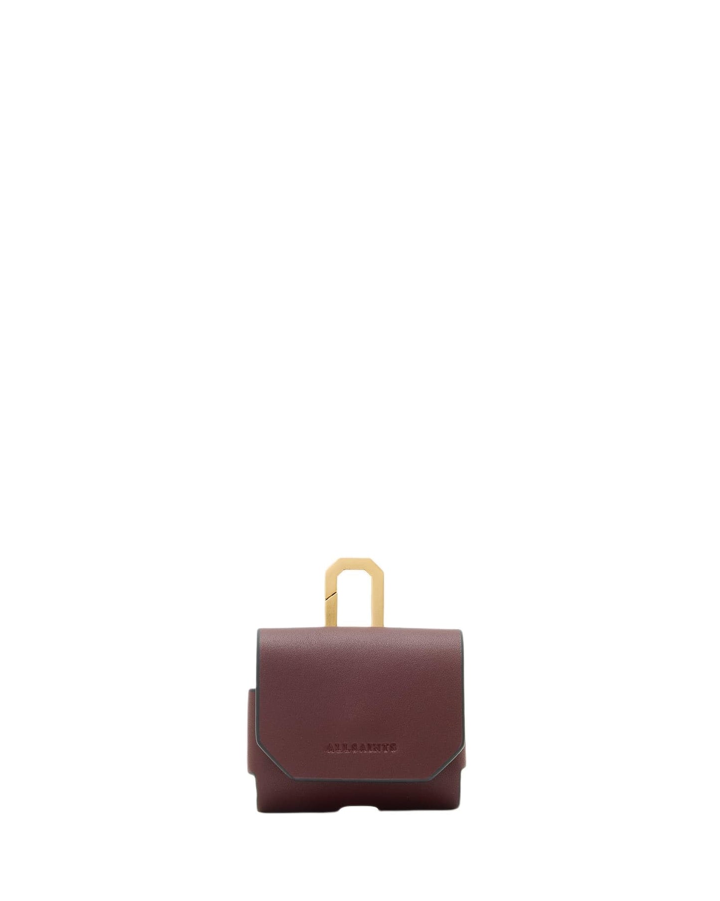 AllSaints Airpod Hex Case Dark Red W275XC One Size
