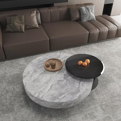 JSEVEM 16"¡¿118" Thick Grey White Cloud Pattern Marble Wallpaper Peel and Stick Vinyl Gray White Marble Contact Paper for Cabinet Waterproof Glossy Granite Wall Sticker for Walls Table Desk Countertops