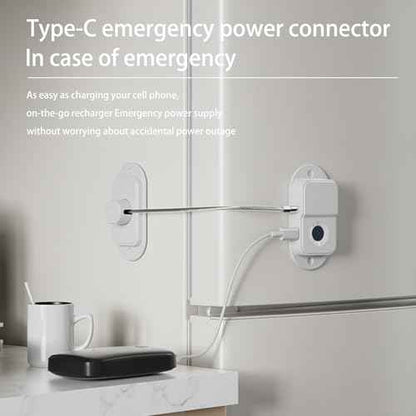Fingerprint Fridge Lock, Refrigerator Lock with Fingerprint, for Fridge, Cabinet Locks, Drawers, Dishwasher, Toilet and Cabinet Locks Baby Proofing, 3M Adhesive No Drilling (Black)