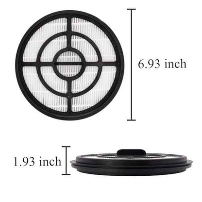 2-PACK 49-90-1963 HEPA Filter Fits For Milwaukee M18 FUEL 3-In-1 Backpack Vacuum