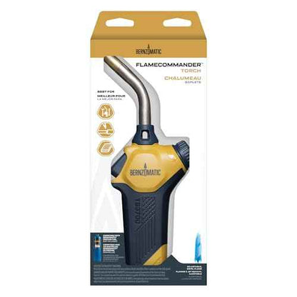Bernzomatic¢ç FlameCommander¢â Torch ? Adjustable Swirl Flame Propane Torch for DIY Projects, Household Repairs, Soldering, and More