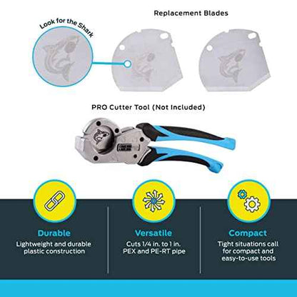 SharkBite Pro Cutter Replacement Blades, Pack of 2, 25882