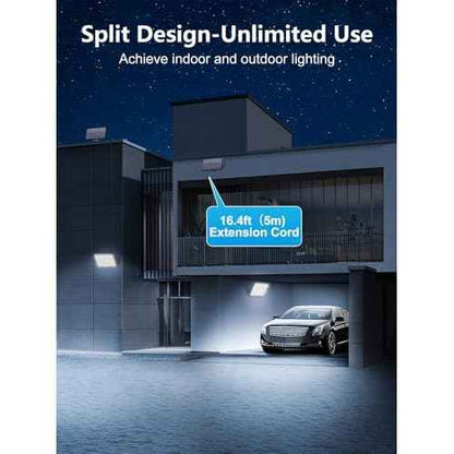 400LED Solar Lights Outdoor,3 Modes & Remote Control Motion Sensor Outdoor Light,IP67 Waterproof Solar Flood Lights for Garden, Garage, Patio, Pathway (4 Pack)
