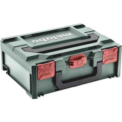 Metabo 626883000 metaBOX 145, Empty Dimensions: 396 x 296 x 145 mm. Case Volume: 11.2 l. Maximum Load: 125 kg