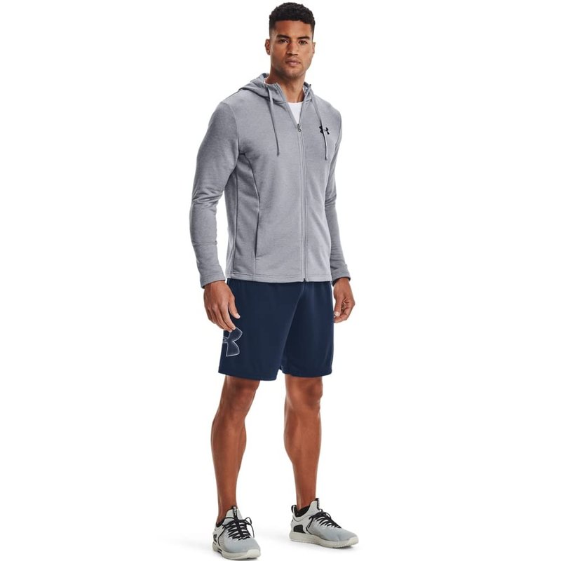 Under Armour Men's Tech Graphic 10" Shorts, Academy Blue (409)/Steel, 4X-Large Tall