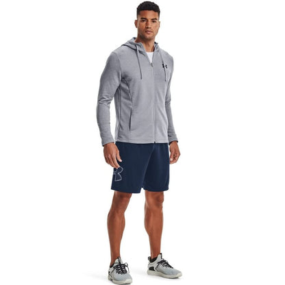 Under Armour Men's Tech Graphic 10" Shorts, Academy Blue (409)/Steel, X-Large Tall