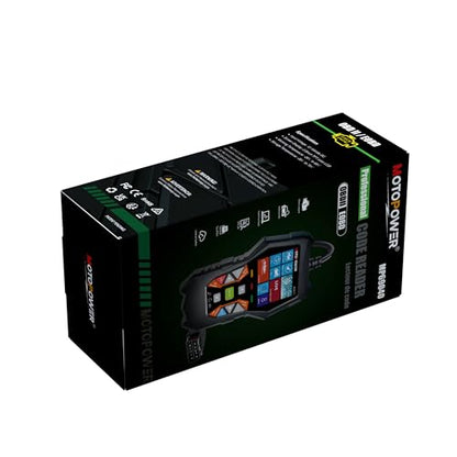 MOTOPOWER MP69040 Car OBD2 Scanner Check Engine Fault Code Reader Diagnostic Scan Tool, Black