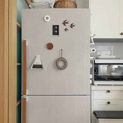 wishFIRE Cream Textured Peel and Stick Wallpaper 15.7"¡¿118" Contact Paper Removable Wood Look Wall Paper Self Adhesive Waterproof Vinyl Wallpaper for Bedroom Kitchen Cabinets Countertop