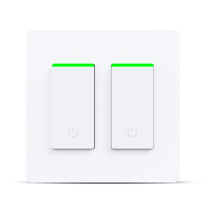 Milfra Smart Light Switch-Smart WiFi Switch 2.4Ghz Compatible with Alexa, Google Assistant,Remote Control/Voice Control and Schedule, Neutral Wire Required, Single-Pole, No Hub Required (4 Pack)