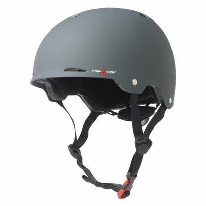 Triple Eight Gotham Dual Certified Helmet for Skateboard, Bike, Roller Skating, Sizes for Adults aand Teens, Black Matte, Small/Medium