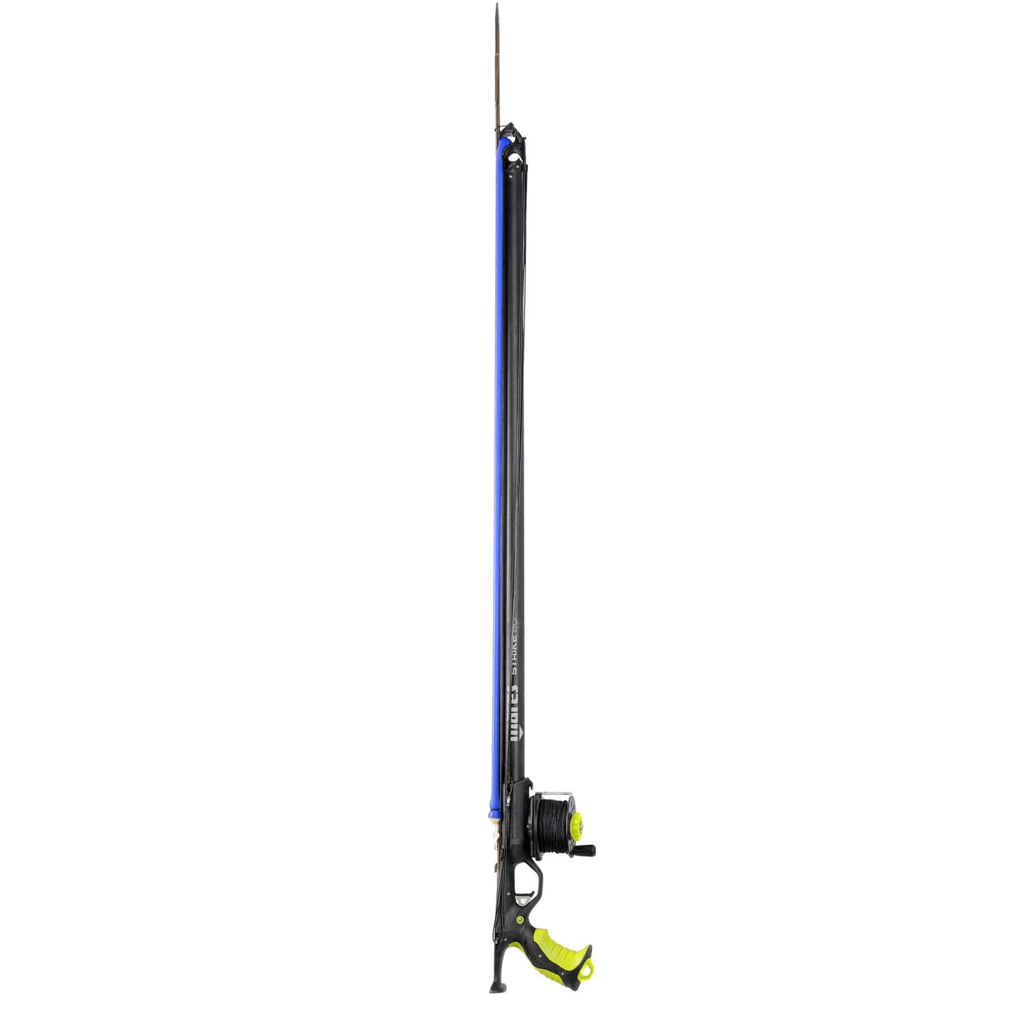 Mares Strike Speargun for Spearfishing | 28mm Barrel, Stainless Steel Release, 6.5mm Shaft, Ergonomic Handle & Horizontal Reel | Optimized for Oversized Bands & Accurate Shots, 55 cm
