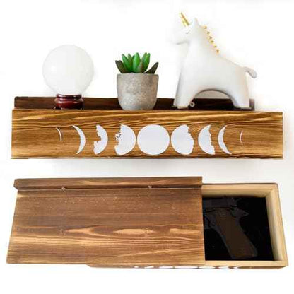 Hidden Gun Sotrage Shelf - Concealment Furniture - 14.4'' Wide Hidden Storage Wall Decor - Concealment Shelf for Home